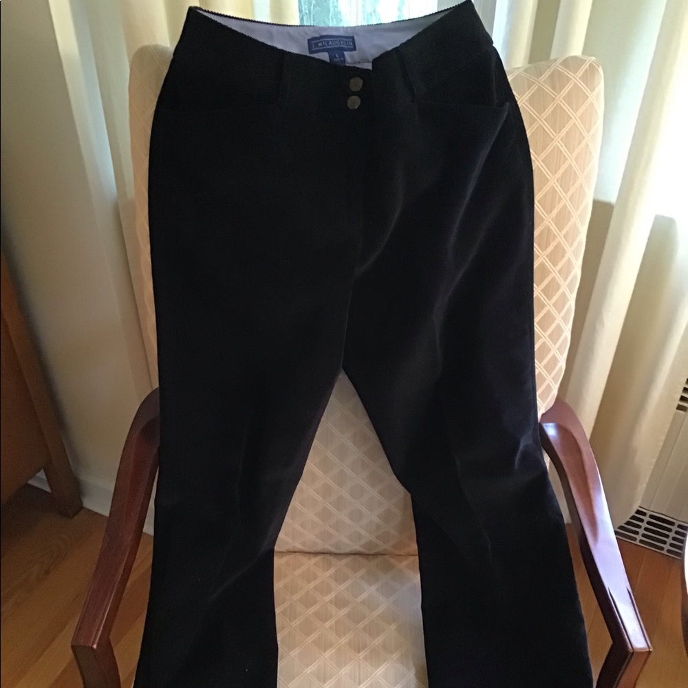 J McLaughlin Black Corduroy Pants